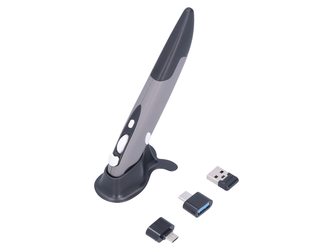Caneta Estilo Mouse Sem Fio 2.4g Para Pc E Laptop