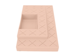 Organizador De Silicone Para Armazenar Batons E Pincéis De Maquiagem