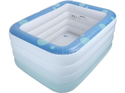 Piscina Inflável Familiar com Fundo de Algodão Espesso CHABERLU