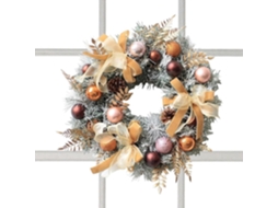 Guirlanda Natal Artificial Interiores Pinhas Laços Ideal Festas Inverno Perfeita Entrada Varanda Áreas GOKOCO