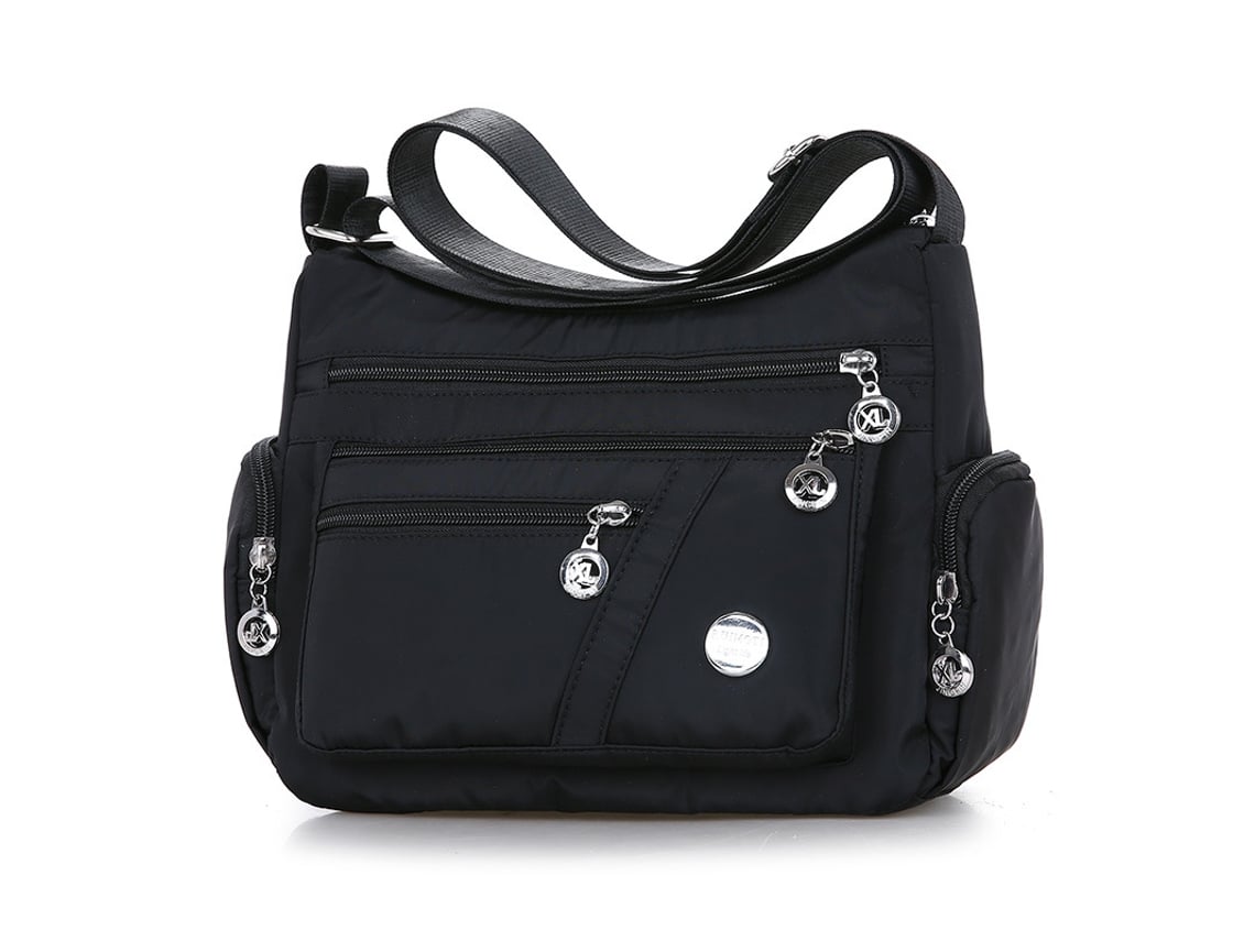 Bolsa Casual AQUAFORGE com múltiplos bolsos, impermeável, grande capacidade
