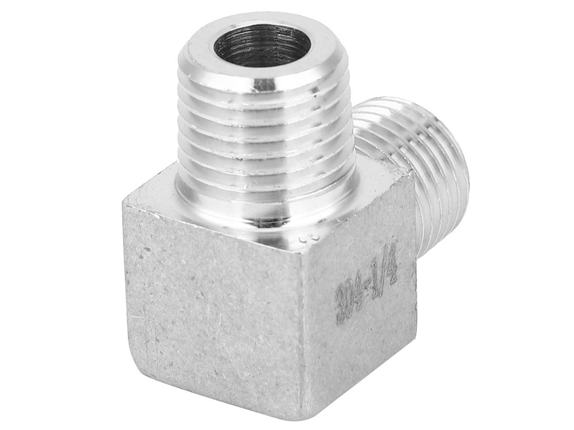Conector De Conexão Bspt Macho A Macho 90 Graus