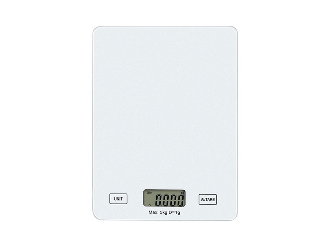 Balança De Cozinha Digital Ferramenta Medição Alimentos Com Visor Lcd E Graduação 1g Assar, Preparar Refeições