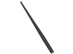 Caneta de caligrafia para mangá e quadrinhos, design ergonômico em madeira, modelo WD055001M, preta.