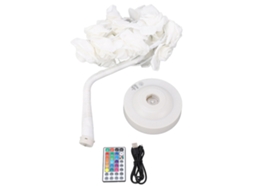 Mali luz de Árvore Led Flor de Rosa Rgb com Controle Remoto 16 Cores Presente Dia Dos Namorados