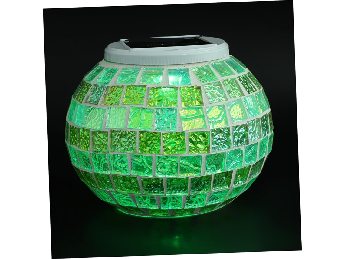 Lanterna Solar De Jardim Com Padrão Luminoso, À Prova D'água Para Uso Externo, Decoração Solar Para Jardim.