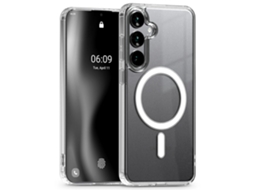 Capa Mercury Jelhard Para Samsung Galaxy S25 S936 Magsave Transparente