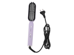 Pente De Alisamento De Cabelo Portátil Com Íons Negativos Alisador E Ondulador 2 Em 1 Bivolt 220-240v Para Mulheres