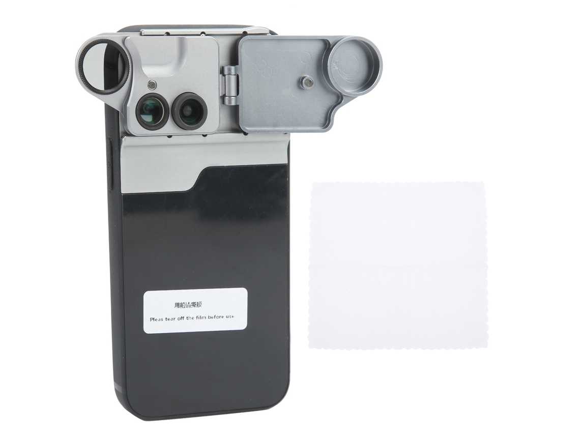 2026 carcasa para Iphone 12mini com Múltiplas Lentes, Capa para Celular Multi Lens Phone Case