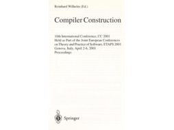 Livro Compiler Construction De Reinhard Wilhelm (inglês - Capa Dura)
