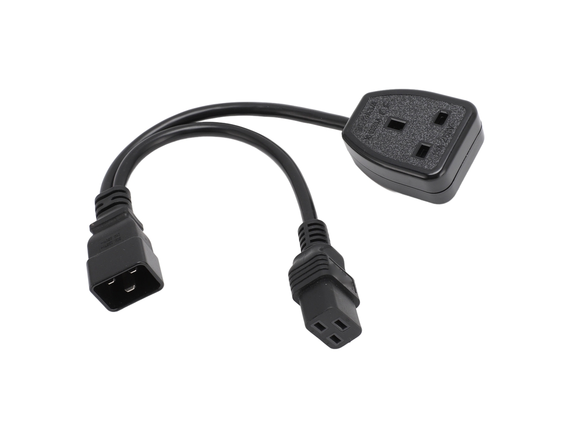 Cabo de Alimentação LAXISCREED C20 para C19 + Plug Uk