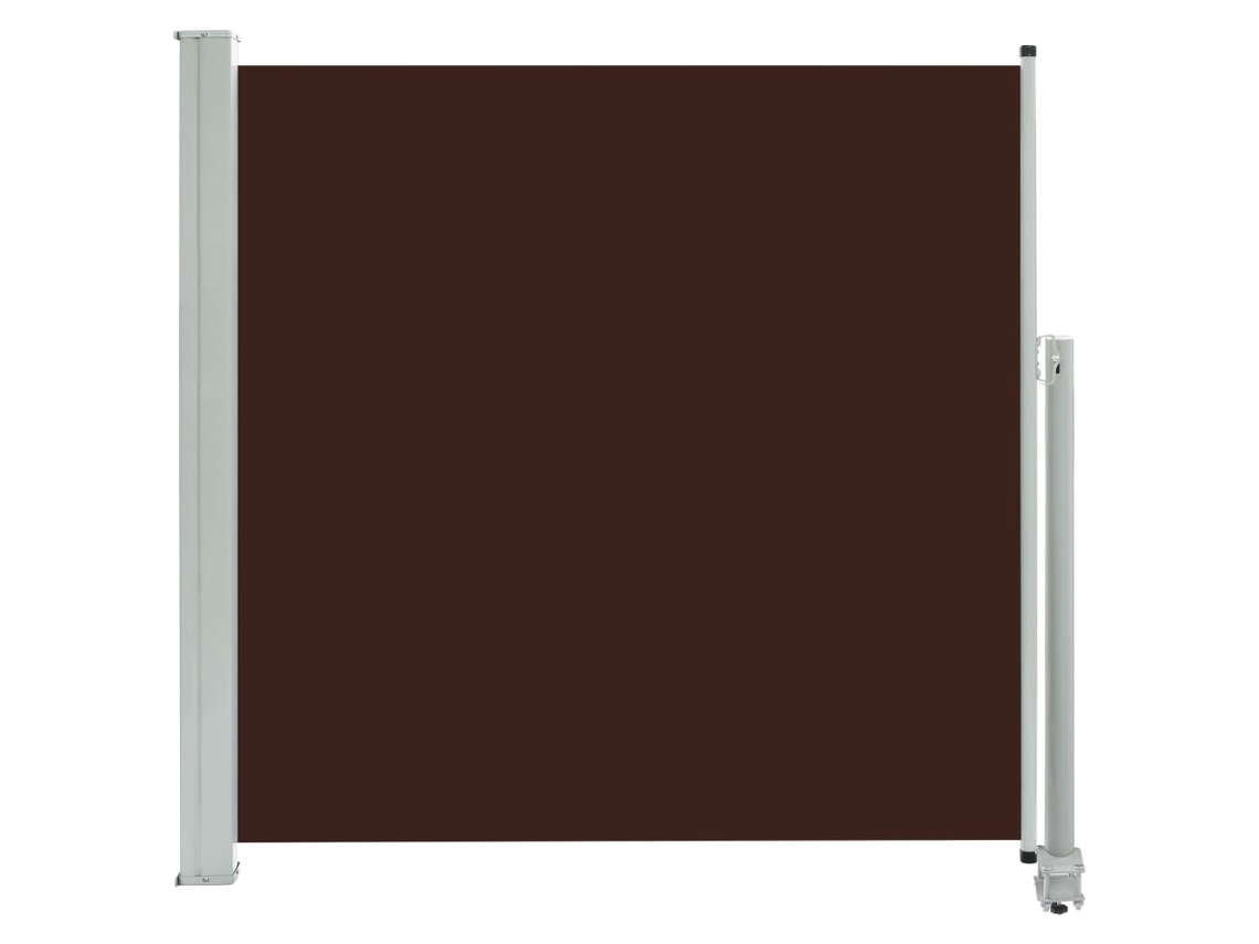Side Awning, Side Awnings Vidaxl Marrom Tecido (160 X 300 Cm)
