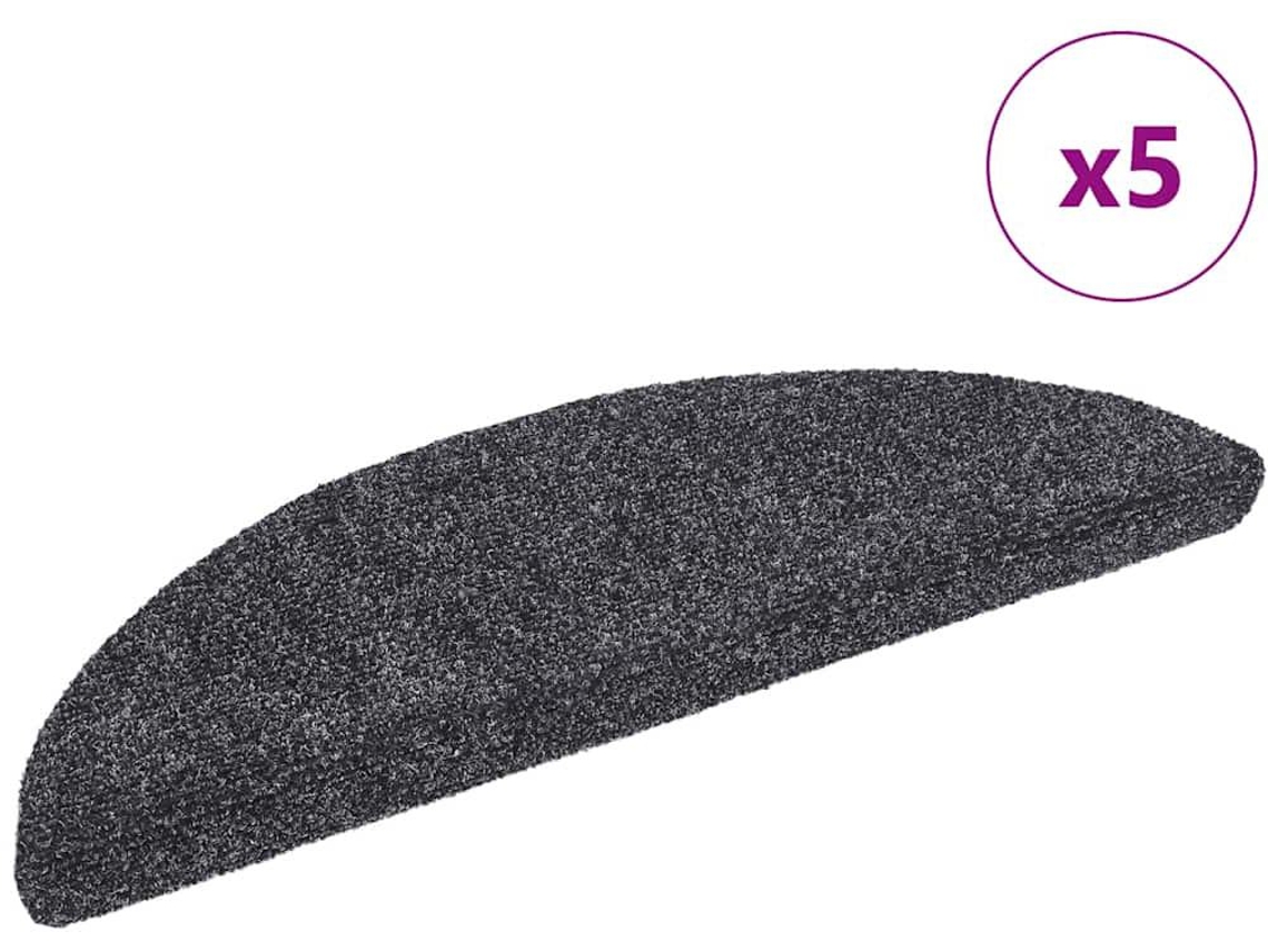 Stair Mat, Stair Mats Vidaxl Cinzeto Polipropileno (56 X 17 X 3 Cm)