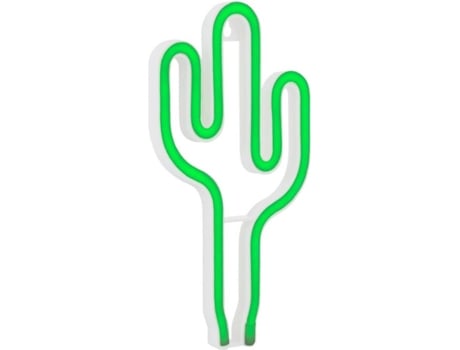 Figura LED LEDKIA Cactus (Verde)