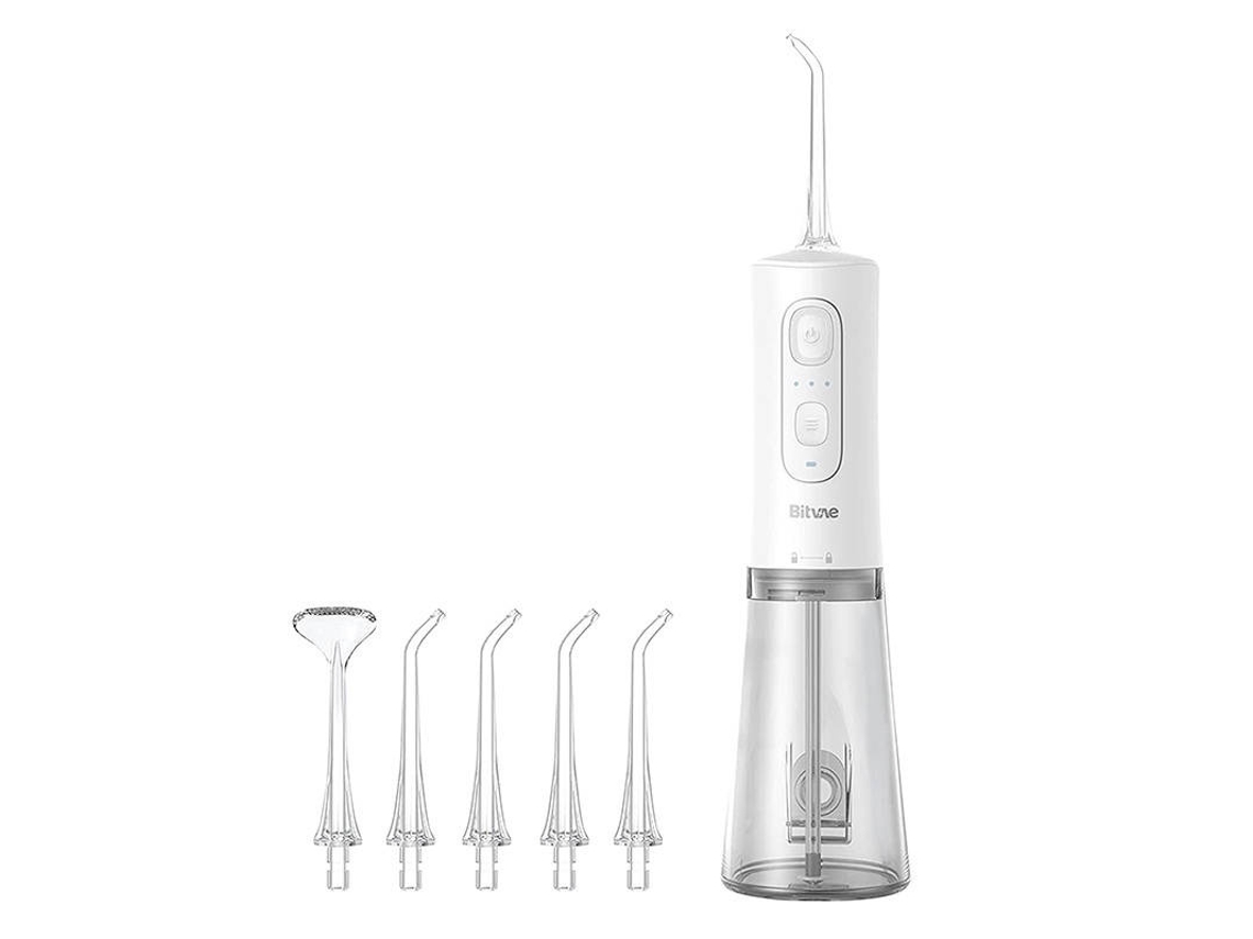 Irrigador Dental Bitvae Com Conjunto De Bicos Para Higiene Oral À Prova Dágua