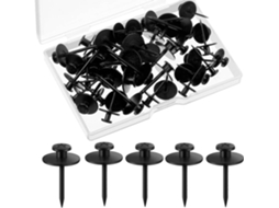 50 Unidades De Tachinhas Duplas Para Pendurar Quadros, Pregos
