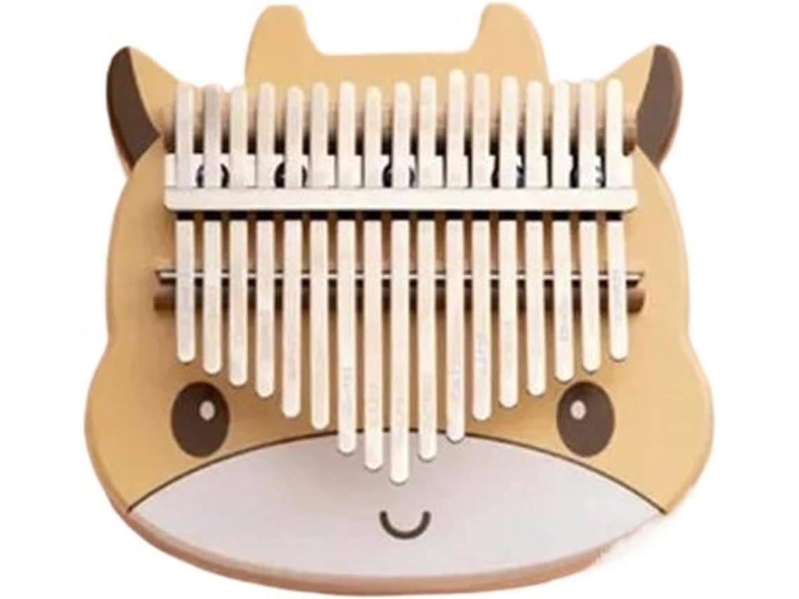 Kalimba Musical Profissional De 17 Teclas (vaca)