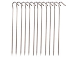 Estacas de Camping de Aço Inoxidável Leves 70mm