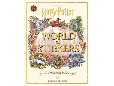 Livro Harry Potter World of Stickers de Editors Of Thunder Bay Press (Inglês - Capa Dura)