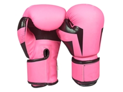 Business luvas de Boxe 10oz para Treino e Luta com Sacola para Homens, Mulheres, Crianças, Meninos e Meninas Rosa