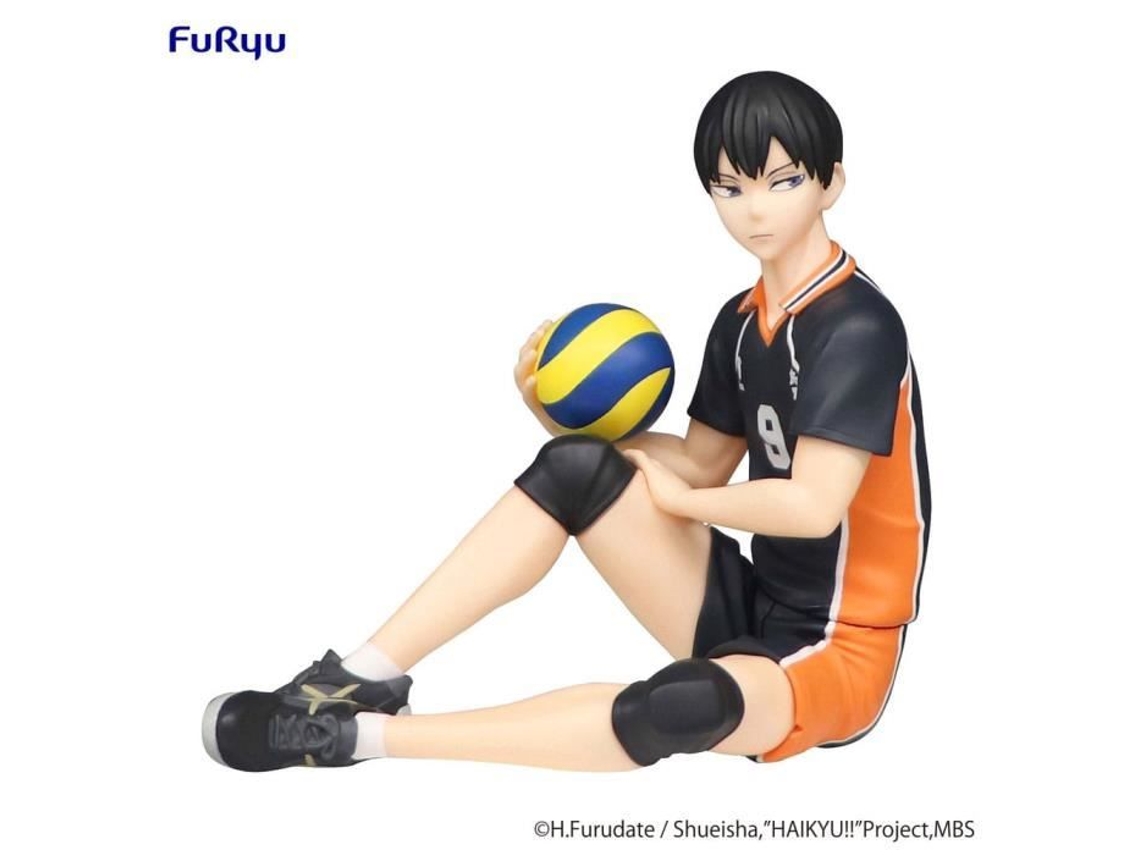 Estatueta Furyu Haikyu!! Rolha De Macarrão Tobio Kageyama Pvc 11 Cm