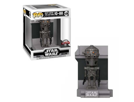 Funko Pop! Star Wars: Cazarrecompensas Deluxe Ig-88 Collection (Idade Mínima Recomendada: 3 anos)