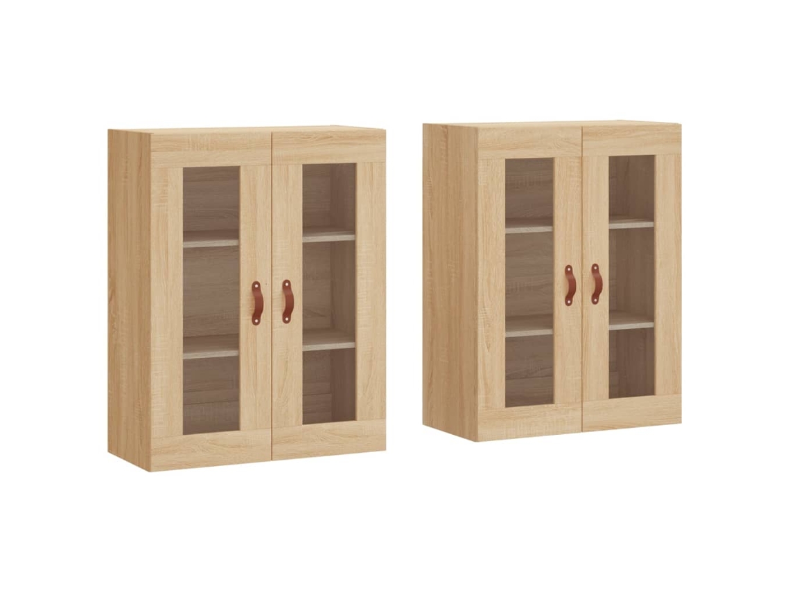 Wall Mounted Cabinet, Wall Mounted Cabinets Vidaxl Marrom Madeira Processada (n/a)