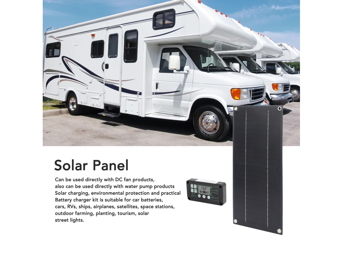 Painel Solar Monocristalino de 600 W 18 V para Carro, Trailer, Agricultura BRILVIBERA