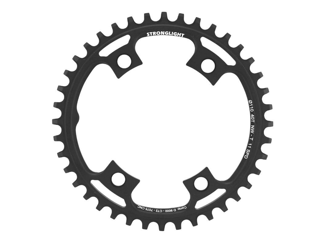 Tabuleiro de 4 Raios STRONGLIGHT Shimano Ultegra 6800 Ct2 Mono Shimano Dura-Ace 9000 105 5800 11V.
