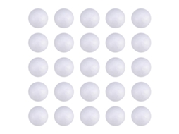 100Pcs Bolas Brancas ALLINLESS