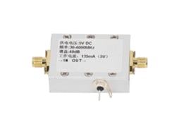 Módulo Amplificador Rf 30 A 4000 Mhz 40 Db Baixo Ruído Liga De Alumínio Para Receptor De Controle Remoto Dc 5 V Slowmoose