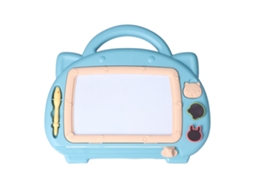 Primerox quadro de Desenho Infantil Magnético Colorido para Crianças Acima de 3 Anos Flat Haze Blue