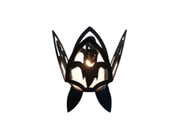 Suporte De Velinhas Halloween Metal Abóbora Retro