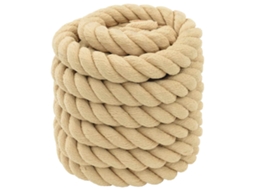 Vidaxl Corda De Barco 4 Mm 10 M Natural