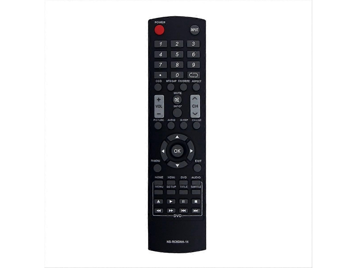 Controle Remoto Ns-rc9dna-14 Para Tv Ns-28dd310na15