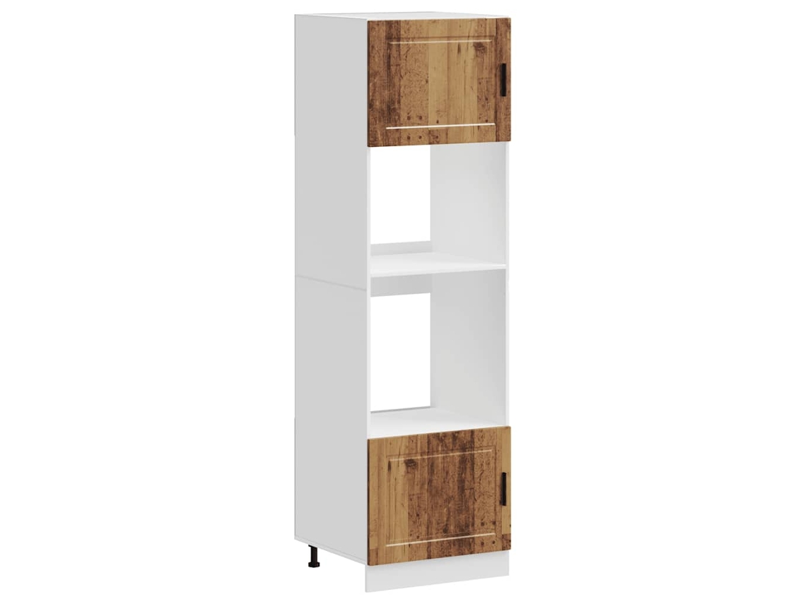 Oven Cabinet, Oven Cabinets Vidaxl Marrom Madeira Processada (n/a)