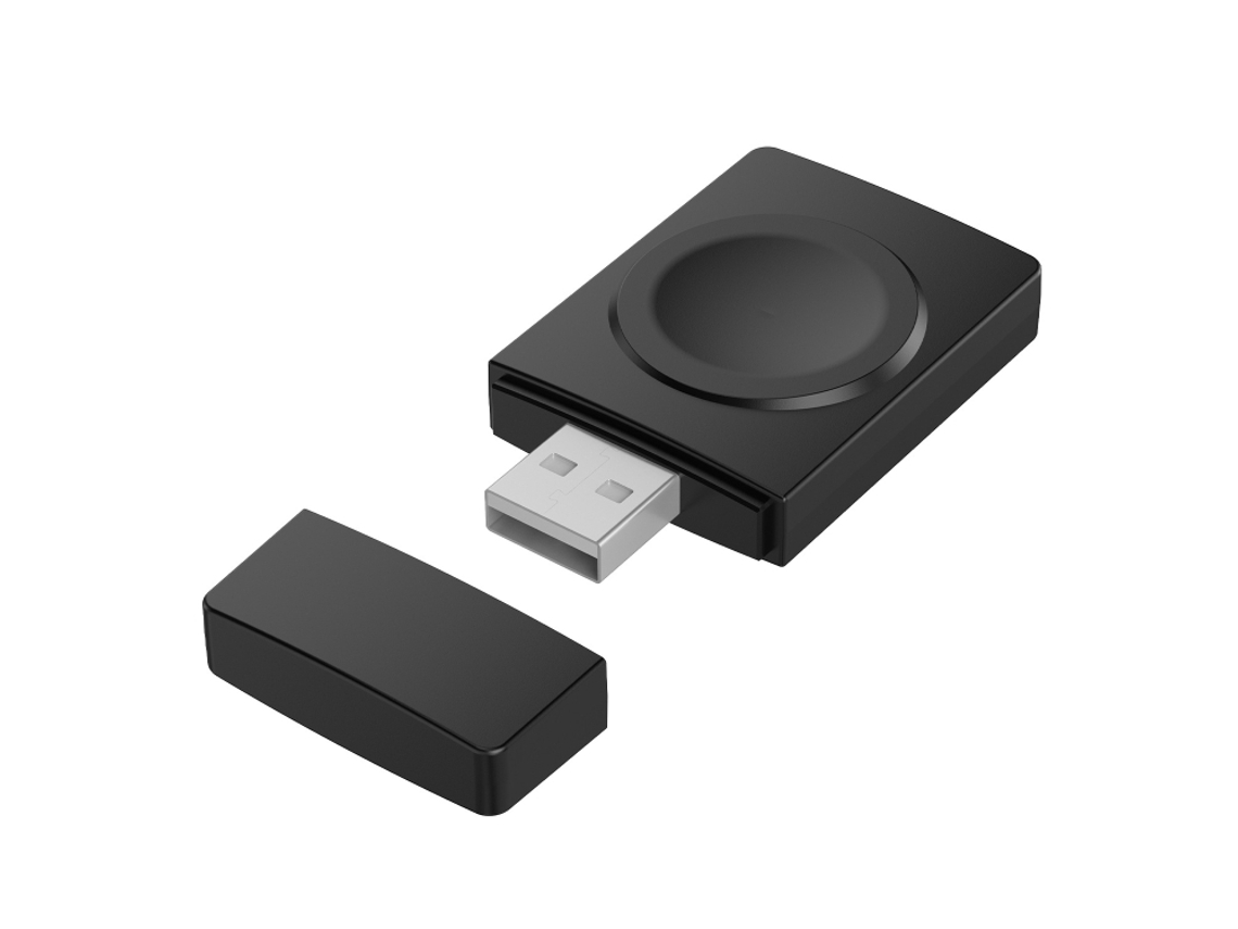 Carregador Sem Fios Magnético HALINUI para Apple Watch usb com leitor de cartão de memória