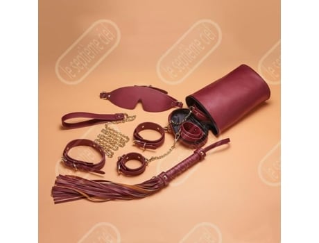 Conjunto De Brinquedos Sexuais Lsc® Para Homens E Mulheres – Acessórios De Treinamento Para A Cama, Chicote E Colar, Ferramenta De Punição.