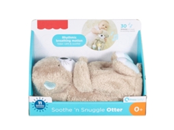 Lontra para Hora de Dormir Peluche Musical com Movimentos, Sons e Luzes Suaves. Presente Ideal para Bebés a Partir Dos 0 Meses.