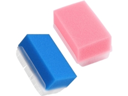Baluue 2-unidades Escova Sensorial Para Banho De Bebê, Esponja Esfoliante Médica, Esfoliante Corporal, Massagem Suave