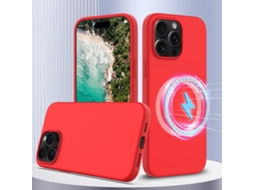 Capa De Silicone Com Magsafe Para Iphone 16 Pro - À Prova De Choque E Resistente A Quedas