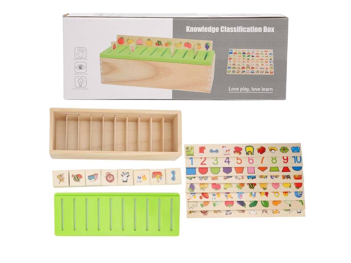 Mali brinquedo Educativo para Crianças Puzzle de Números e Frutas Jogo de Correspondência Madeira