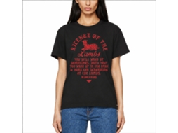 Rockinstone Silence Of The Lambs Movie Silence Lamb Black Adult T-shirt Size:m