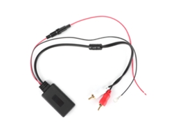 Cabo Bluetooth 5.0 Aux in, portátil, para carro, com microfone AQUAFORGE