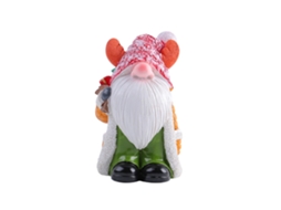 Laxiscreed Estátua De Gnomo Decorativo Para Casa E Escritório, Figura De Anão Masculino