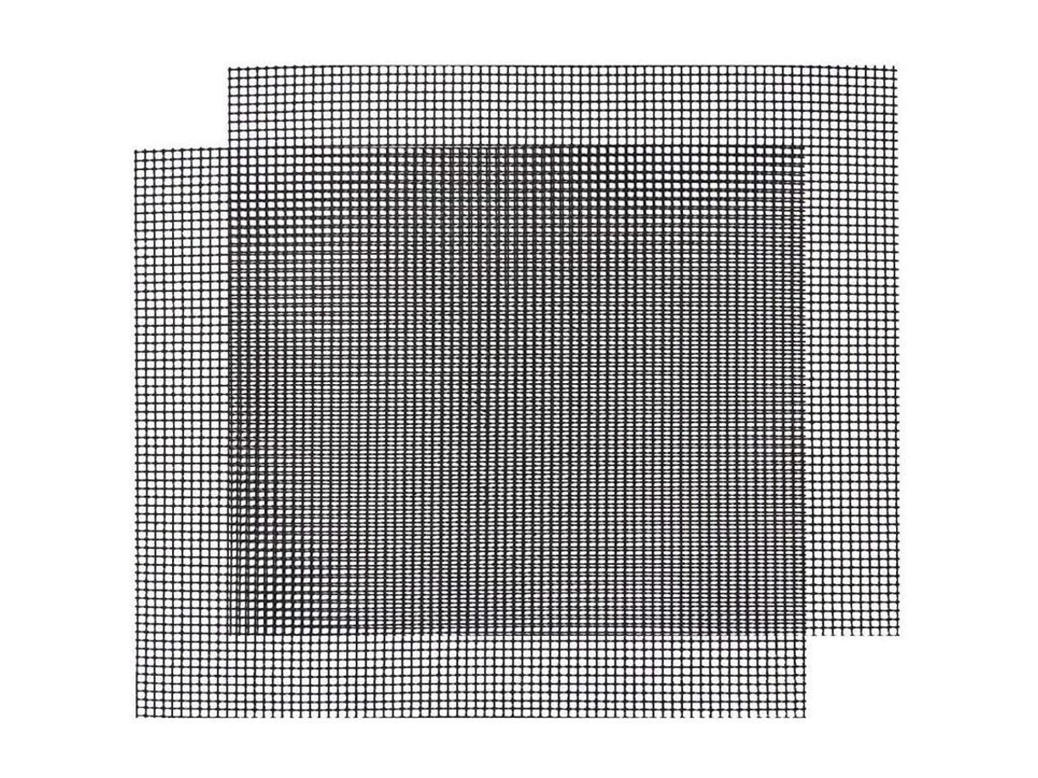 Grelha reutilizável e cortante para churrasco 2026, antiaderente para forno, churrasqueira e iogurteiras, 2 peças 40x33cm