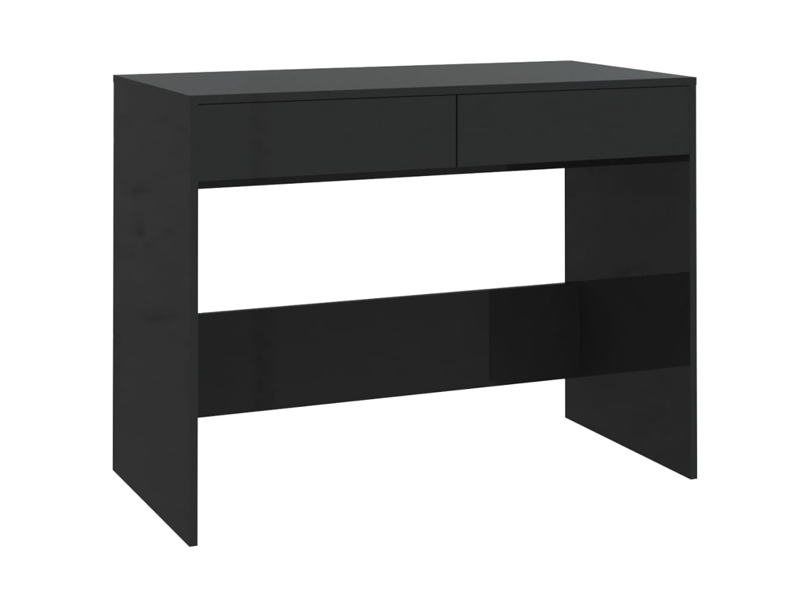 Secretária 101x50x76,5 cm Derivados de Madeira Preto MAISON EXCLUSIVE