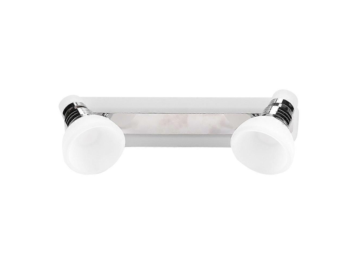 Espelho com lâmpada LED de alto brilho e 2 lâmpadas para maquiagem e festa BRILVIBERA (Ac180 260v, 28w)