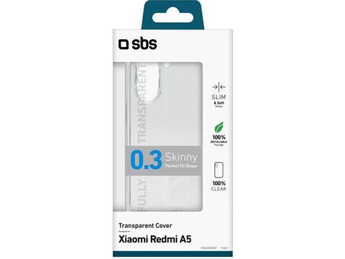 Capa SBS Skinny para Xiaomi Redmi A5 (Transparente)