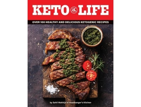 Livro Keto Life de Sahil Makhija (Inglês)